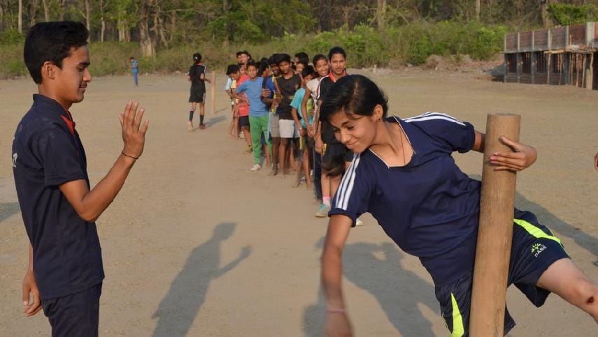 kho kho in Kaladungi