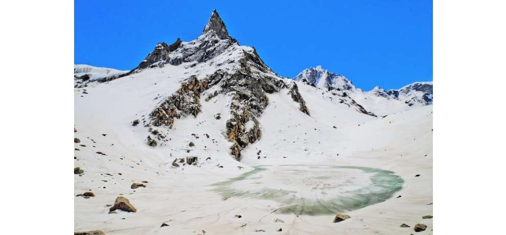 Holy Lake Neelakanth in Lahaul Spiti Himachal Pradesh