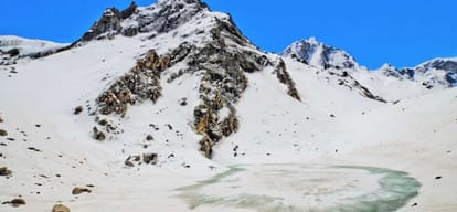 Holy Lake Neelakanth in Lahaul Spiti Himachal Pradesh