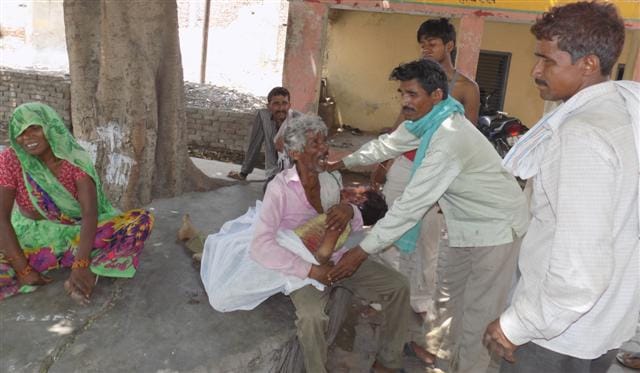 Hathras uncontrollable simply trampled the villagers , child deaths
