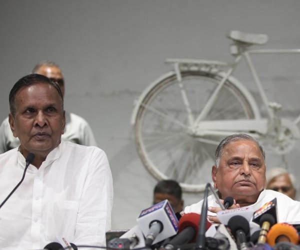 Mulayam Singh Yadav praises Beni prasad Verma.