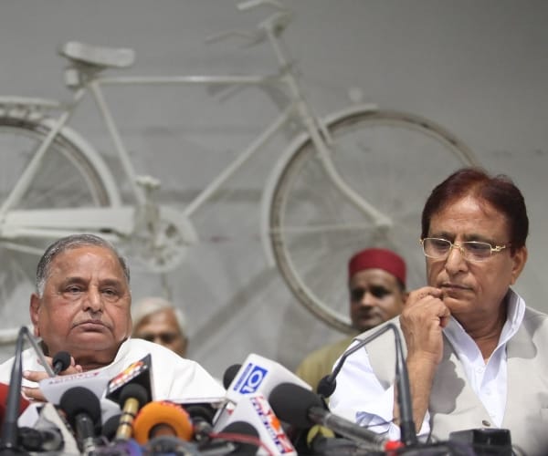 Mulayam Singh Yadav praises Beni prasad Verma.