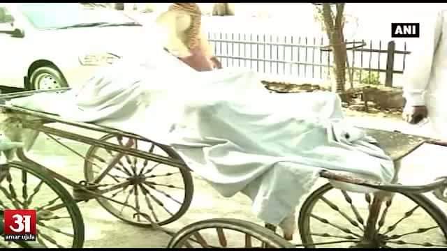 अस्पताल में मरीज़ की जलकर मौत