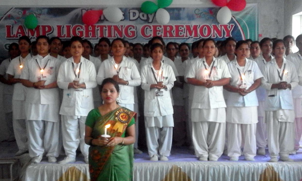 Patients were administered the oath of service