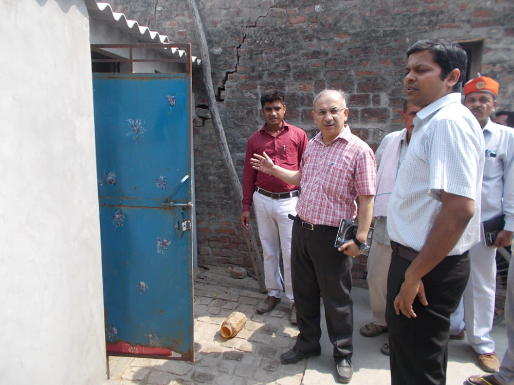 Principal Secretary in the North viewed Pailani reality of toilets