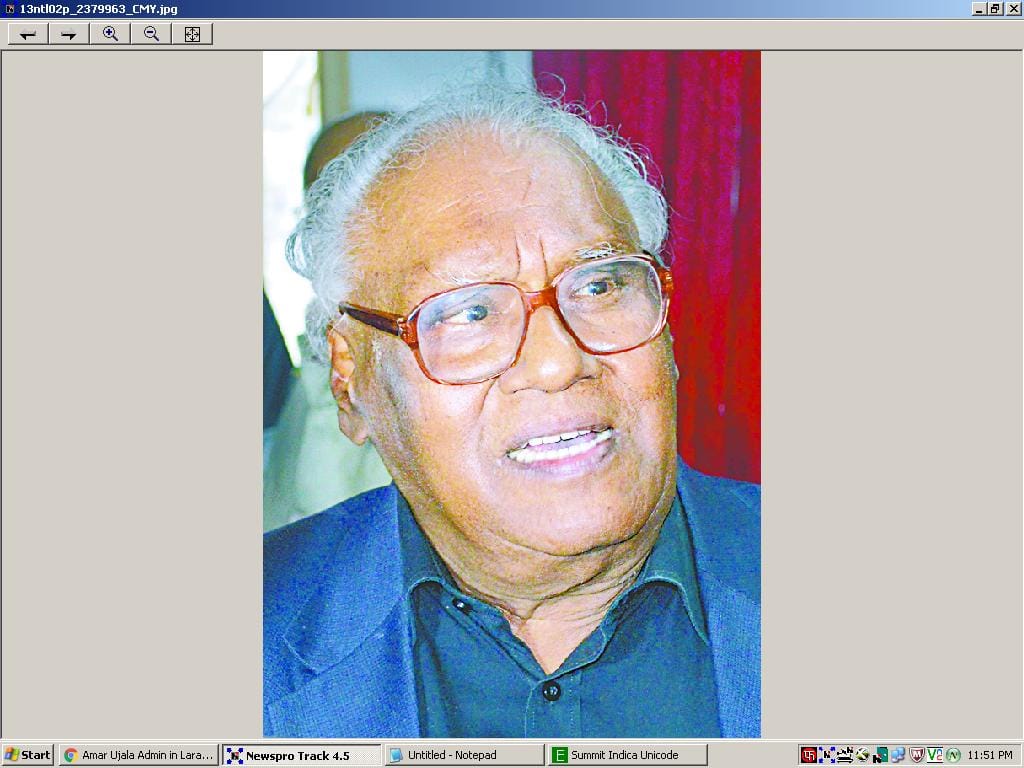 The imperative for the development of science and technology Prof. Rao