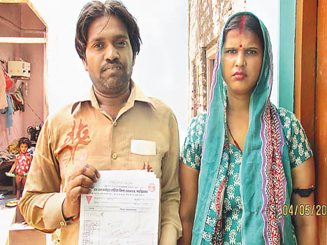 Despite sterilization pregnant woman