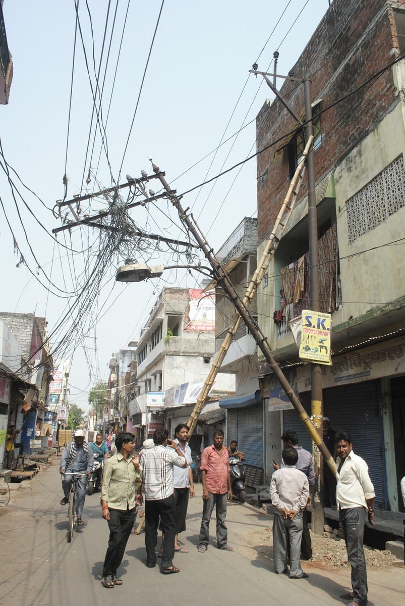88 km's wind create problem
