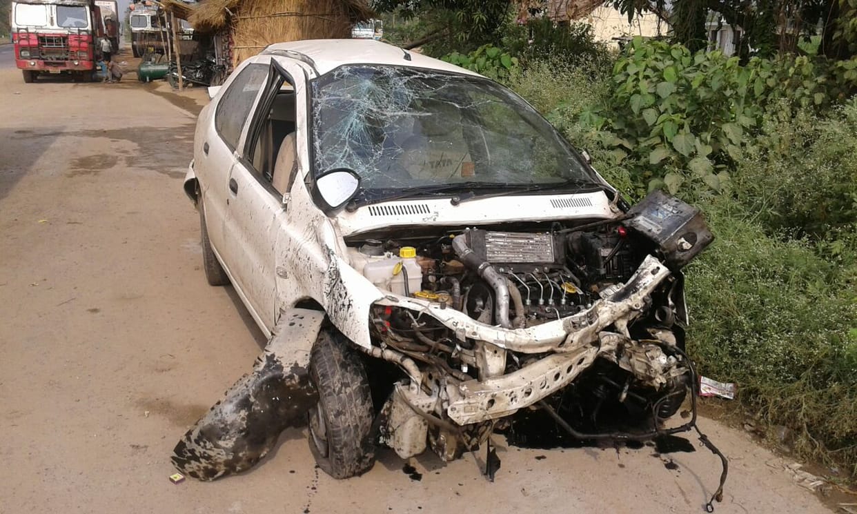 Teacher killed in road accident