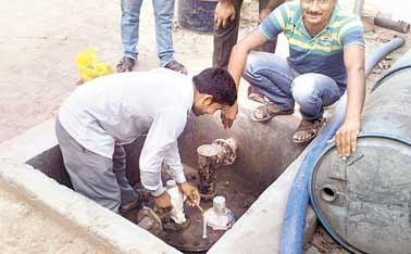 Oil depo seal of MLA Rampal's son 