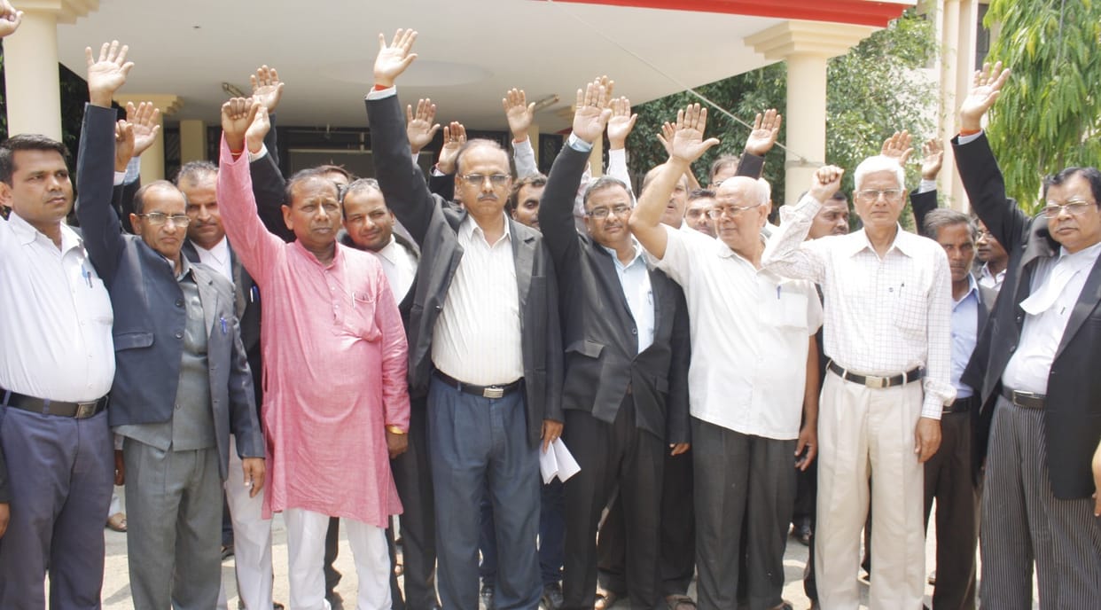 advocate protest for probelems