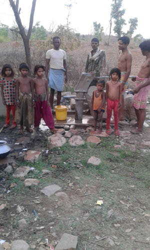 Pond drained , was robbed of employment