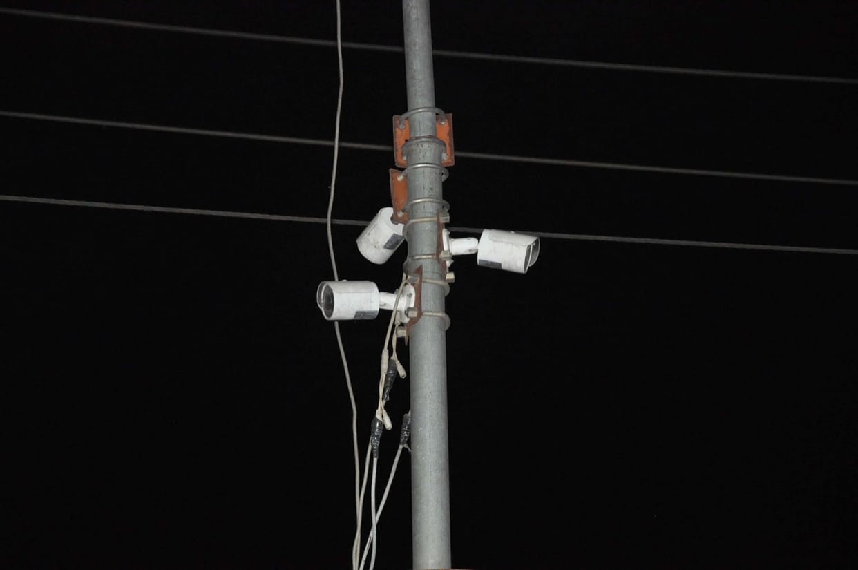 CCTV Camera in crossing