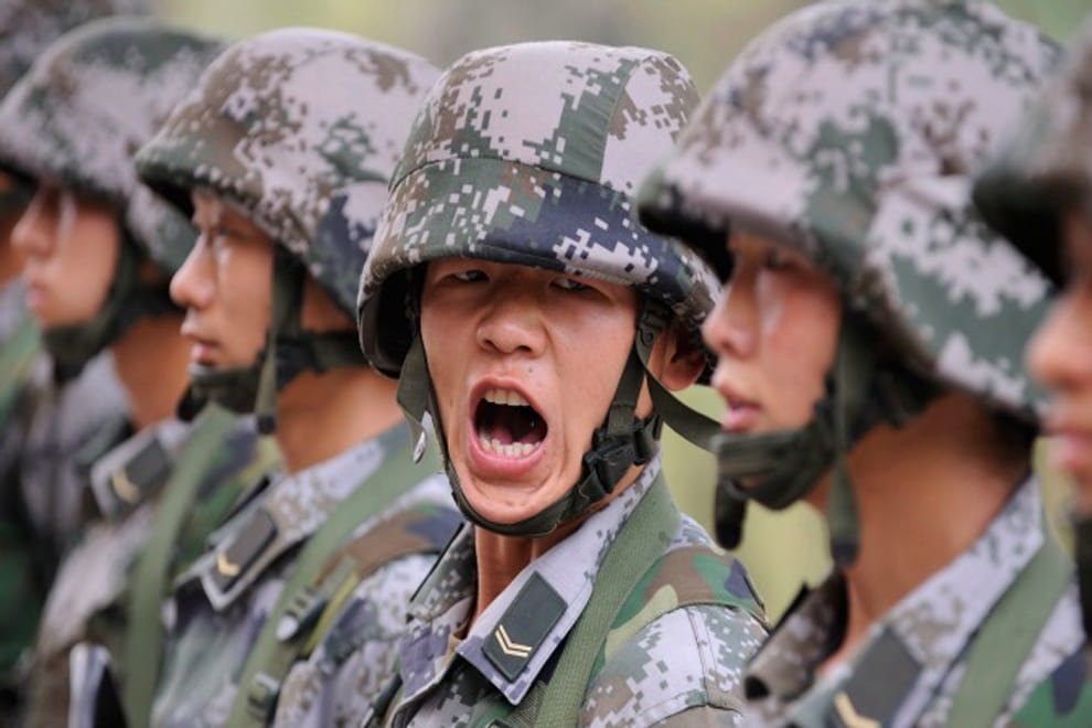 china deployed more troops near indian border pentagon