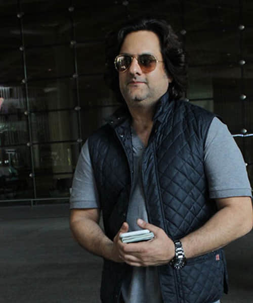 Fardeen khan spotted at airport