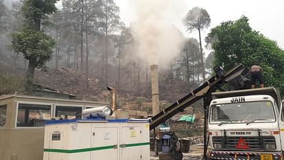 Lucknow News : खाली खड़े सरकारी हॉटमिक्स प्लांट, निजी से कराया जा रहा काम हॉटमिक्स प्लांट।