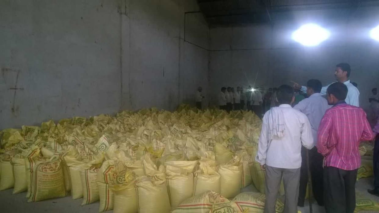 Featured on the complaint of fake fertilizer , warehouse sealed