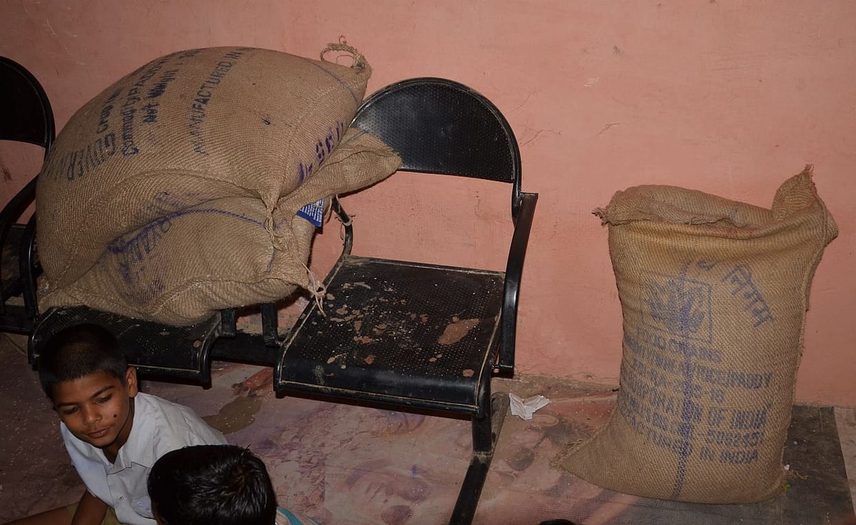 Two months not being served mid-day meal.