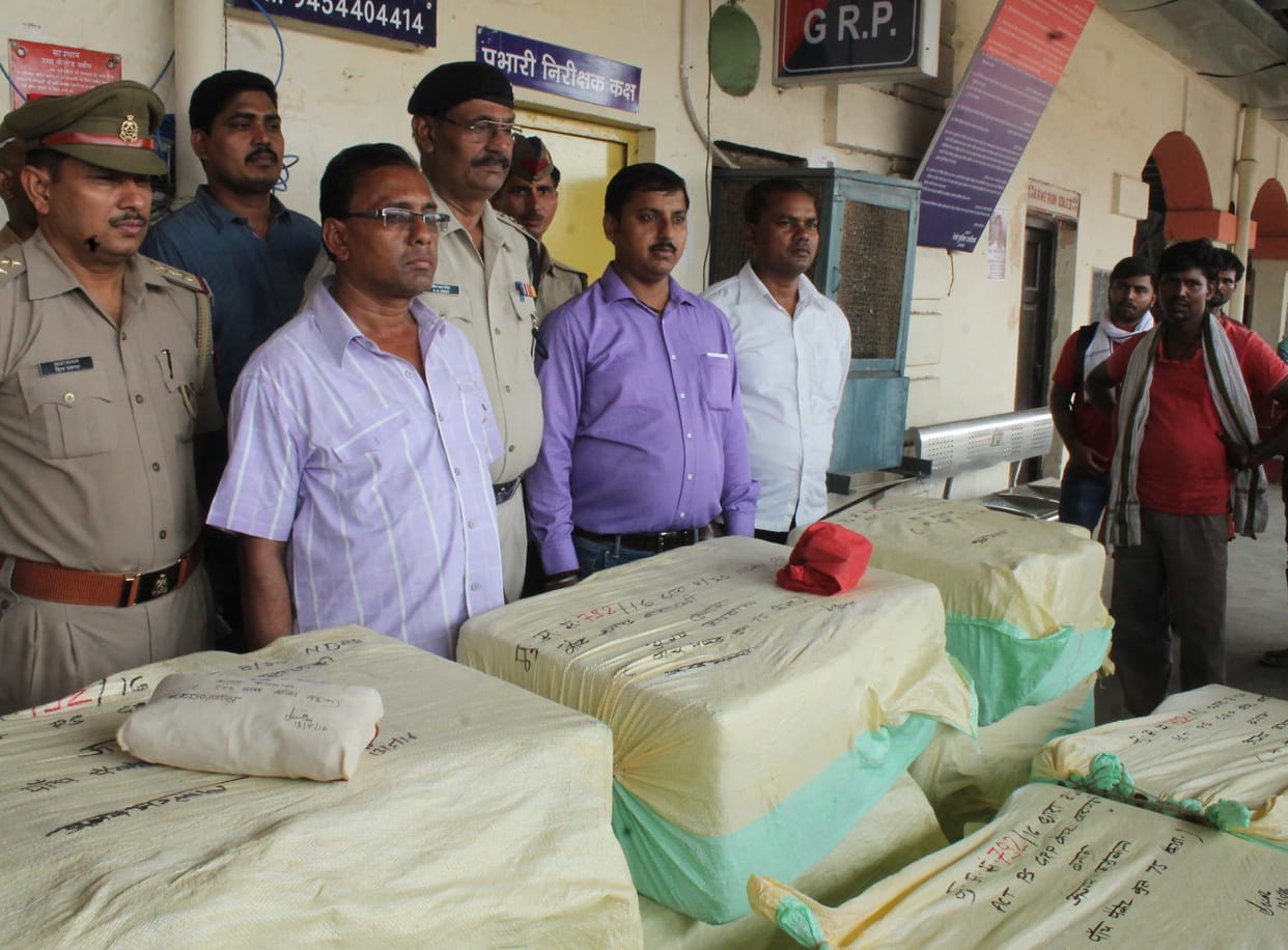 Monduvadih station caught 11 quintals ganja