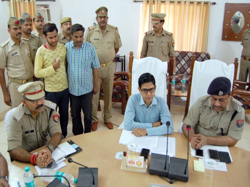 principal and teacher arrested in paper leak case