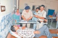 SDO and JE harassed the guards ate poison