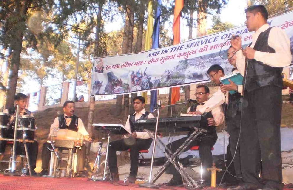 SSB band in Ranikhet