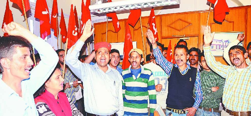 iph workers on strike in shimla