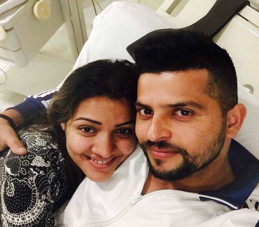 suresh raina becomes daddy