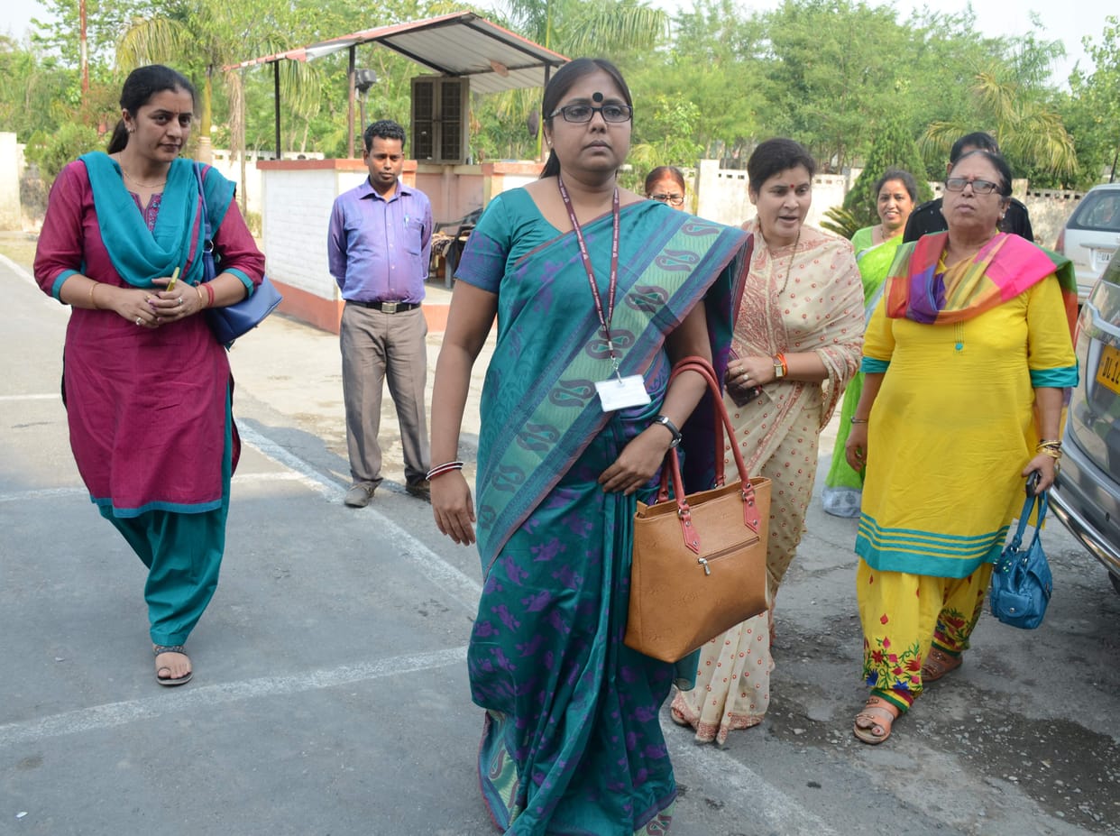 national commission of women member visit shuddhowala jail.