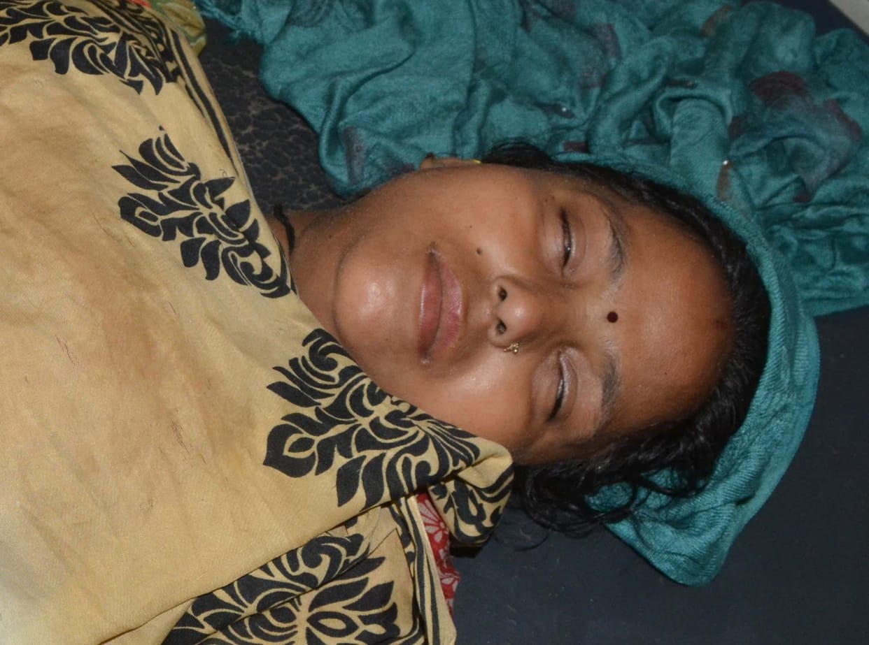 The two women were burnt at the current water tank