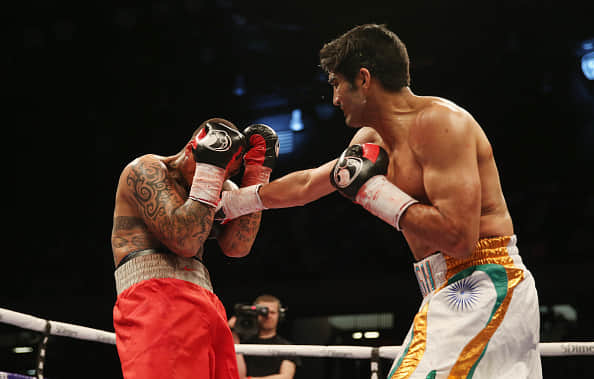 Vijender Singh’s right scripts Andrzej Soldra’s end