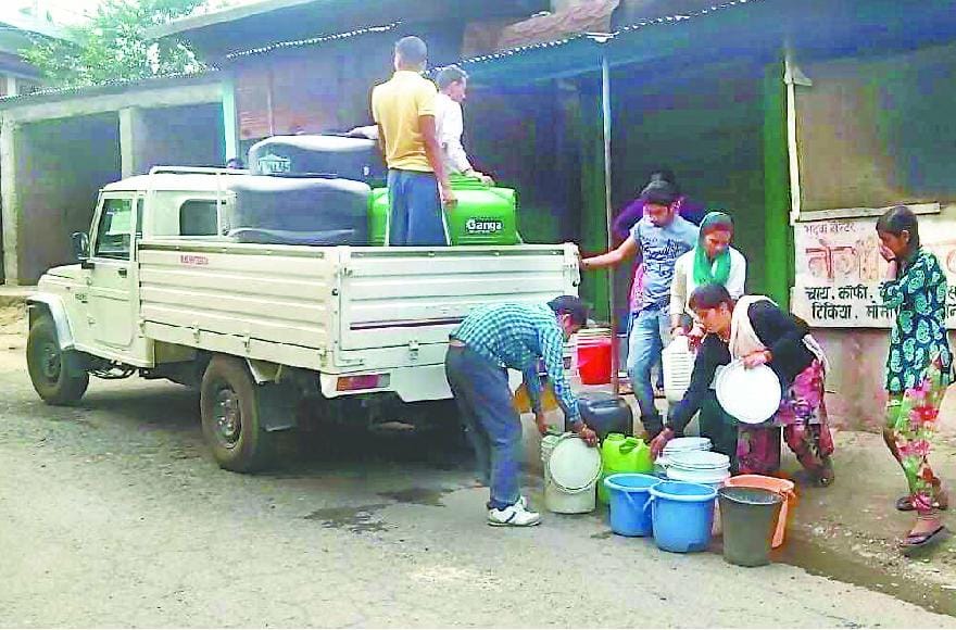 How long will the water system, moving vehicles