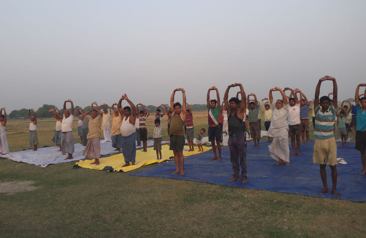 Yoga keeps the body healthy