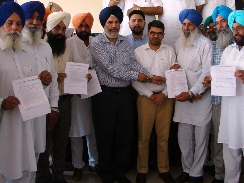 Farmers, Tubewell connections, DC, floaty Snnaur, Patiala