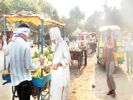 lathicharge due to encroachment