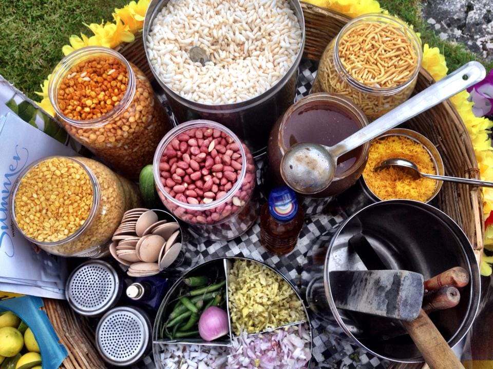 An Englishman Is Selling Jhalmuri on the Streets of London