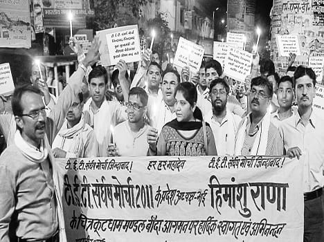 Struggle Front Candle procession pulled by TET