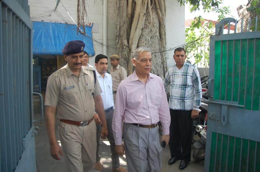 dgp kp singh visit to inspect delhi panipat passanger train blast case