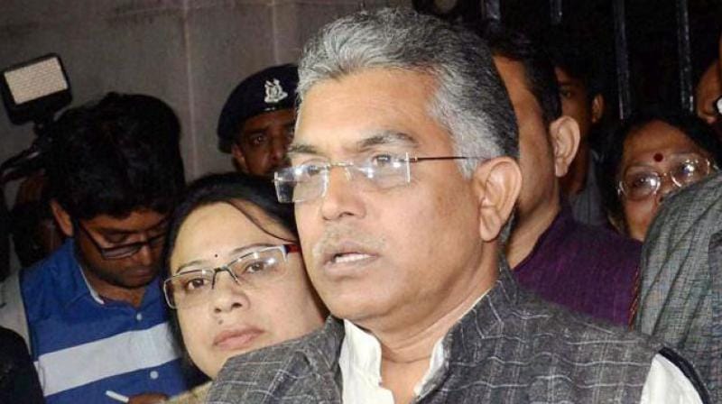WB BJP Chief Ghosh uses vulgar language for Jadavpur varsity students