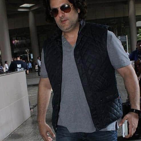 Fardeen khan spotted at airport
