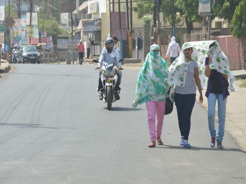hot weather in mathura
