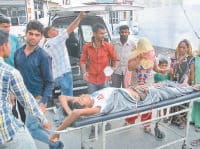 student of coaching accident with crane