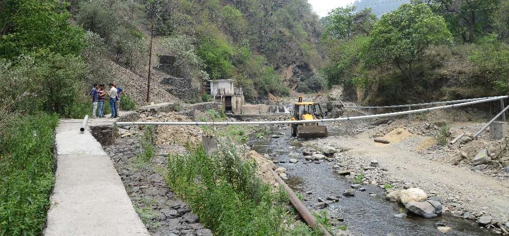 koti brandi water supply to shimla will starts very soon