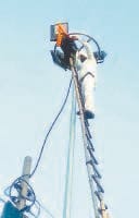 ex myor , 40feet poll, climb,black cloth, cover light, panipat, harayana
