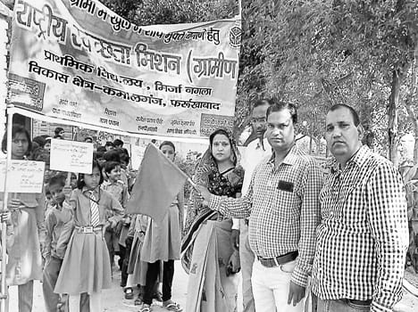 Rally pointed out the importance of hygiene