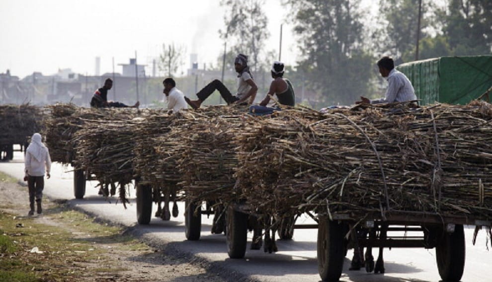 Farmers harvested commotion in front of the Deputy Commissioner