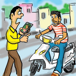 thief hire two scotty in just rupees 700, arrested