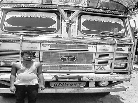 looted truck driver