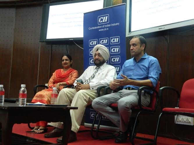 punjab university, university business school, CII chandigarh, CEO session, chandigarh