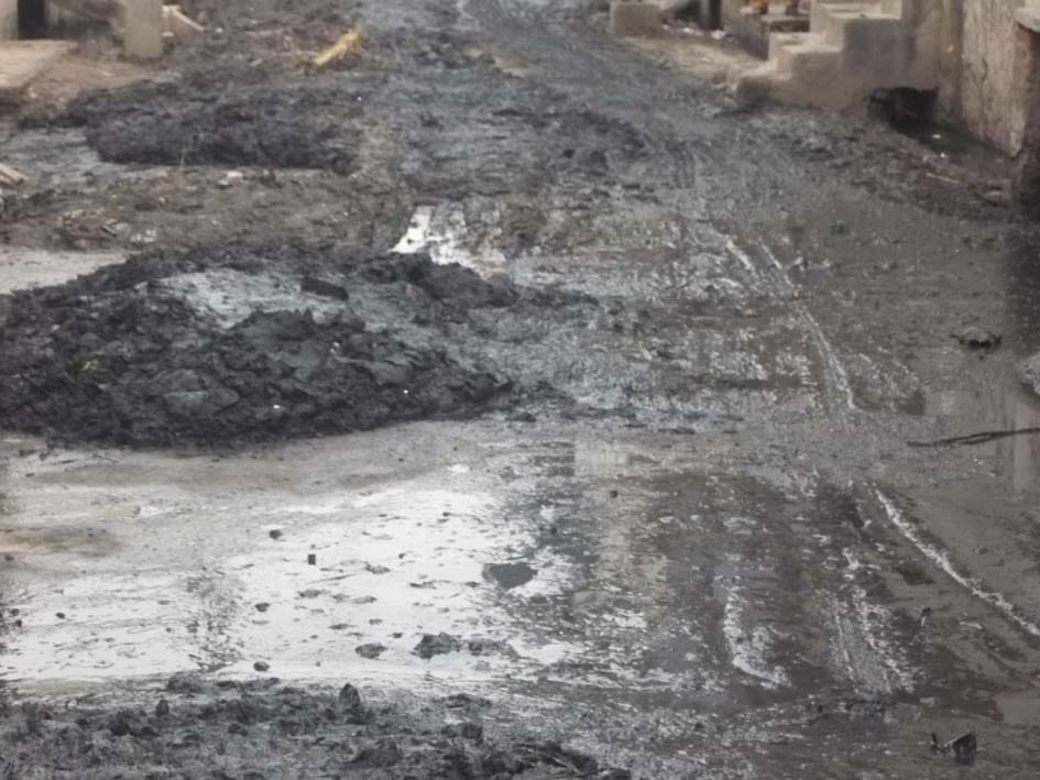 Silt was roadside The cause of trouble
